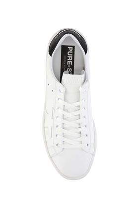 White leather Pure lace-up sneakers Golden Goose | GMF00197F00053710283